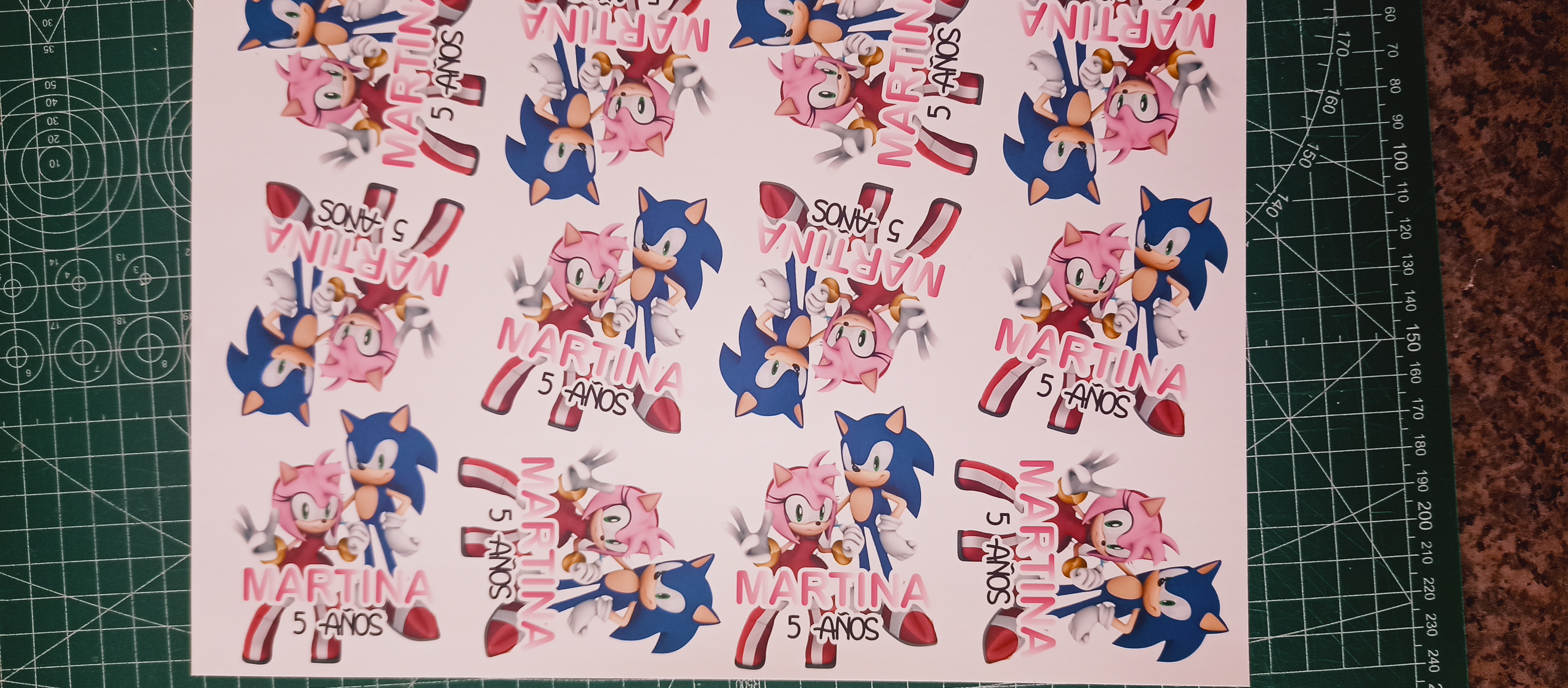 Stickers souvenirs 